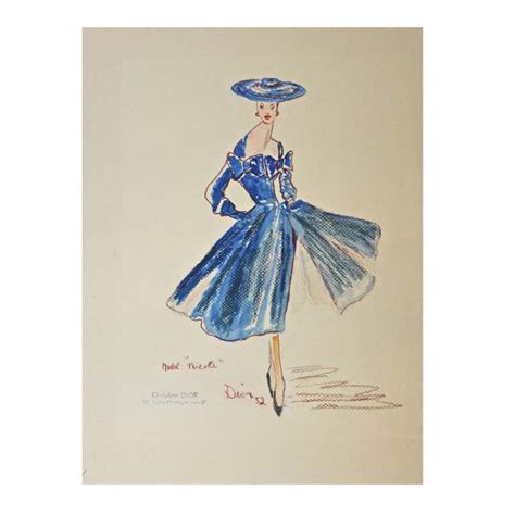 christian dior sketches for sale.